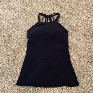 lululemon Tank, Size 6, Black